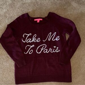 Rebellious One Burgundy Sweater - Take Me To Paris